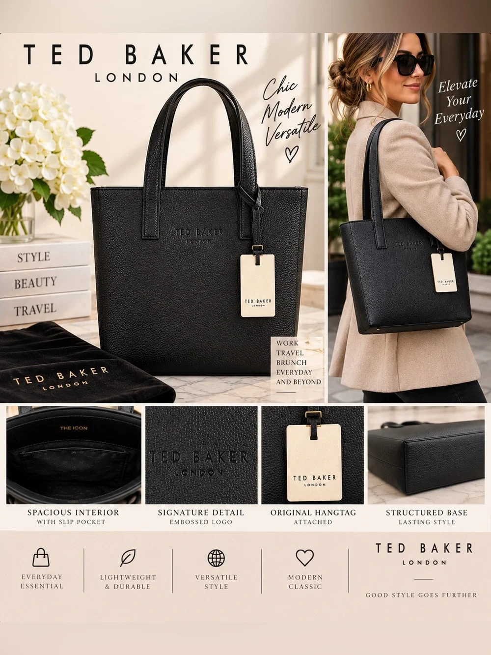Ted Baker sleek sophisticated